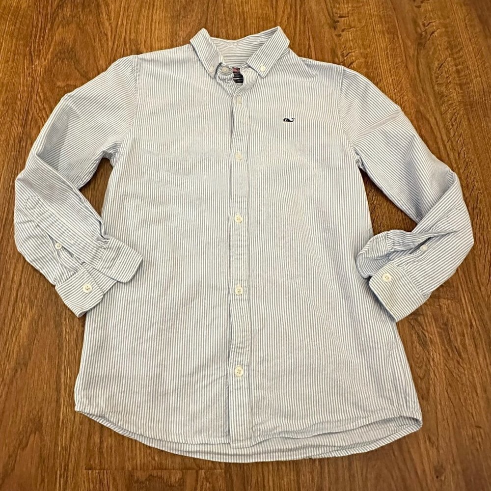 Vineyard Vines striped whale shirt